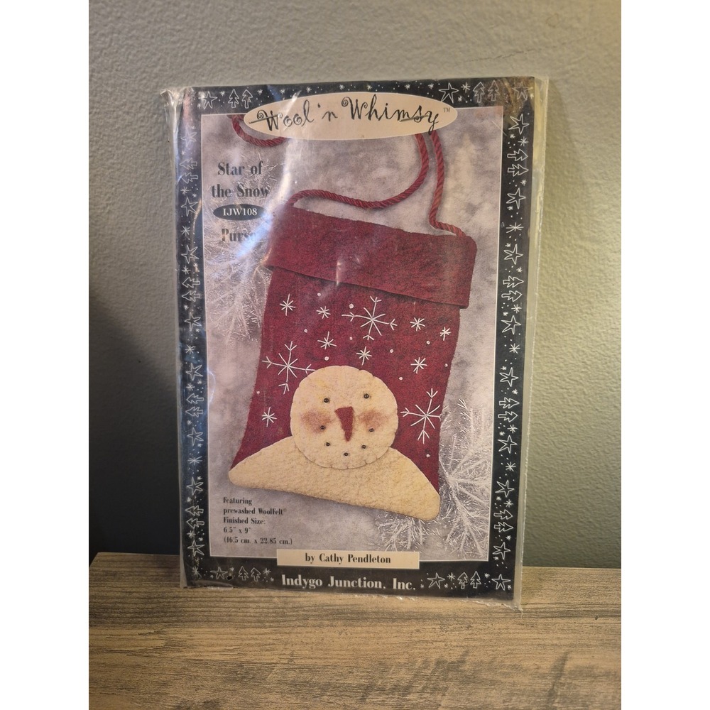 Indygo Junction Star Of The Snow Purse Kit